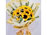 12 pcs Sunflower Bouquet